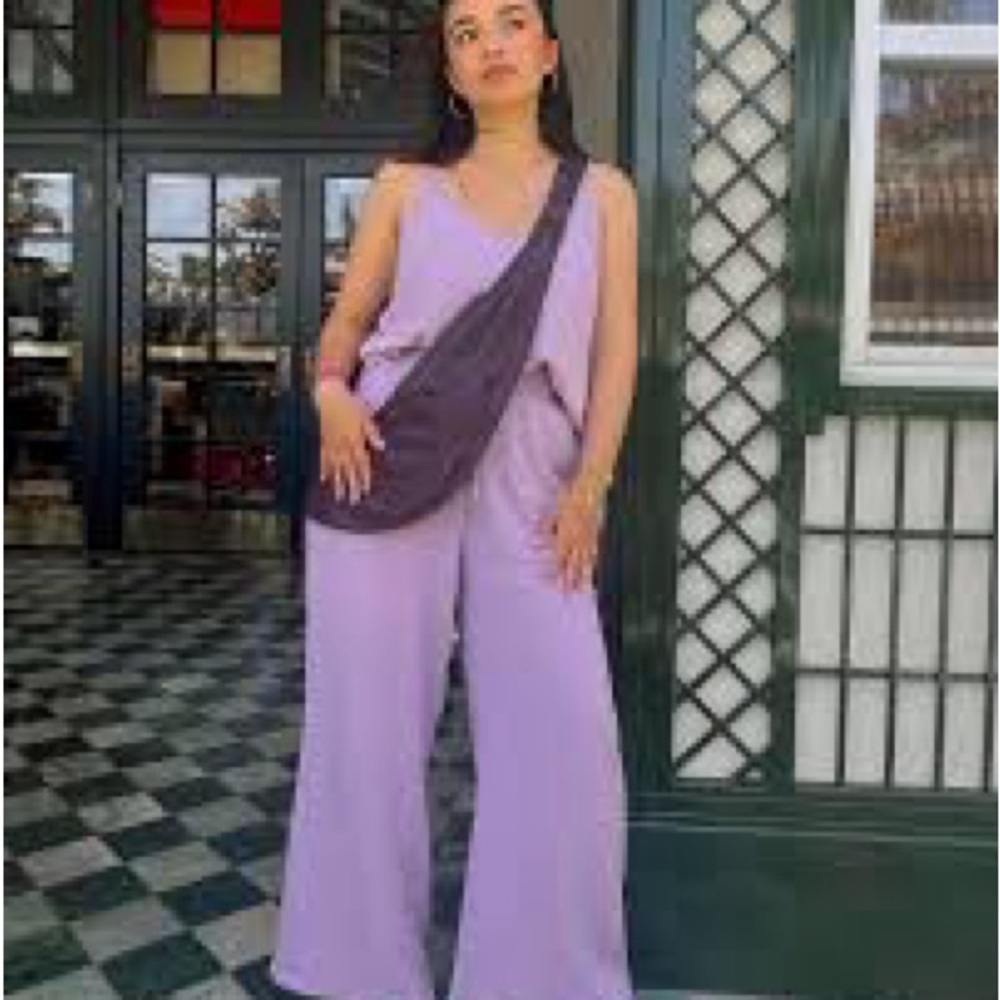 Aubergine Sash Bag